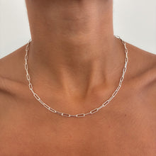 Load image into Gallery viewer, PAPER CLIP MED NECKLACE
