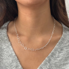 Load image into Gallery viewer, Star + Heart Chain Necklace
