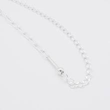 Load image into Gallery viewer, Clip + Curb Bead Necklace
