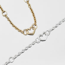 Load image into Gallery viewer, Heart Outline Necklace
