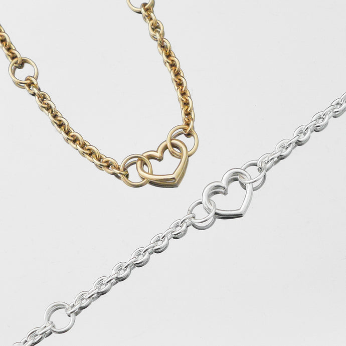 Heart Outline Necklace