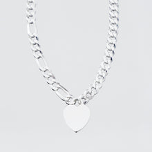 Load image into Gallery viewer, Half and Half Heart Choker
