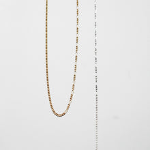 Load image into Gallery viewer, Half and Half Necklace (Thin)
