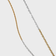 Load image into Gallery viewer, Half Gold Cable Necklace
