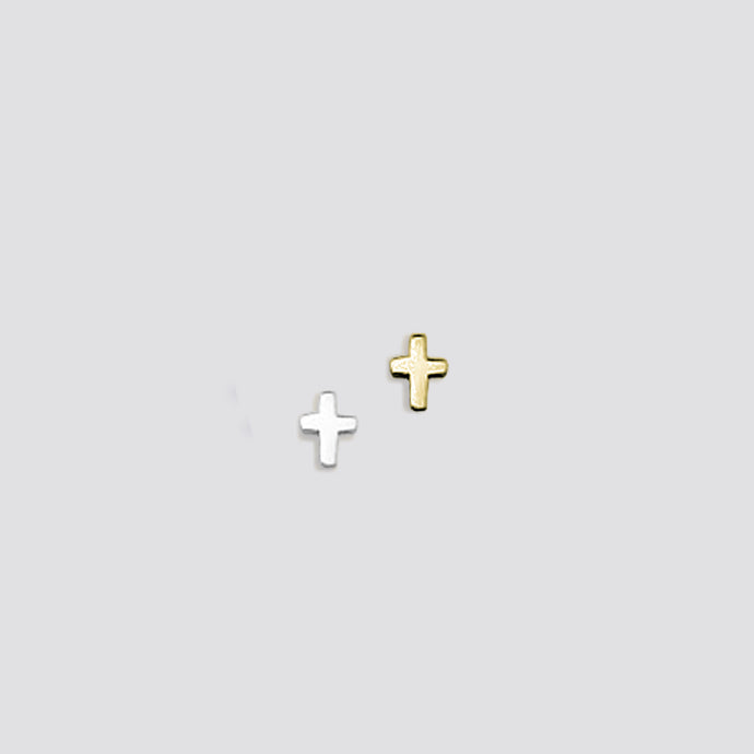 Crucifix Studs
