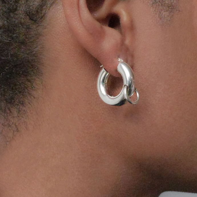 Pierced Hoops