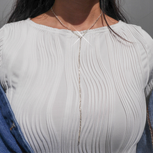 Load image into Gallery viewer, Figaro Drop Necklace
