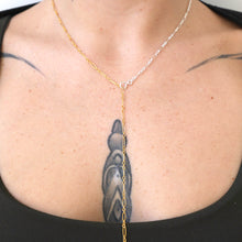 Load image into Gallery viewer, Half Gold Figaro Necklace

