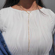 Load image into Gallery viewer, Figaro Drop Necklace
