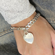 Load image into Gallery viewer, Heart Half and Half Wrist (Thick)
