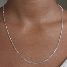 Load image into Gallery viewer, Half and Half Necklace (Thin)

